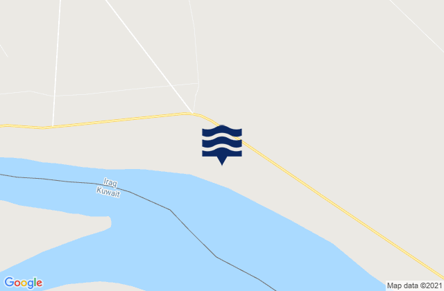 Mapa de mareas Abadan, Iran