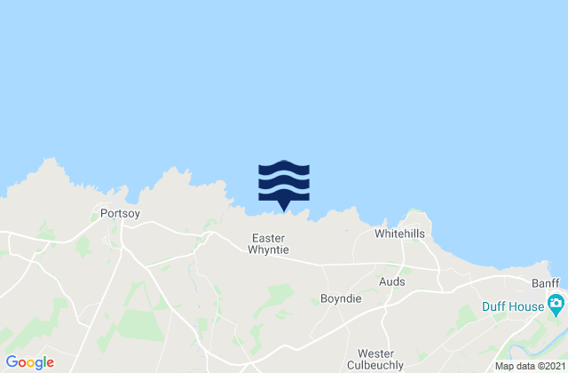 Mapa de mareas Aberchirder, United Kingdom