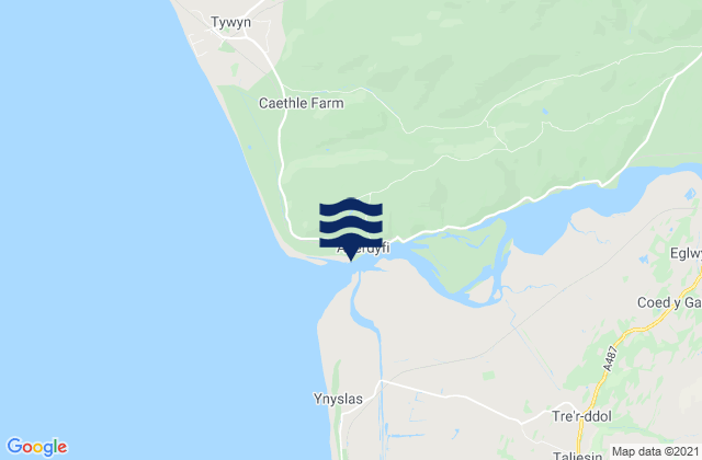 Mapa de mareas Aberdovey, United Kingdom