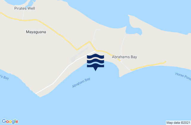 Mapa de mareas Abraham Bay (Mayaguana Island), Haiti