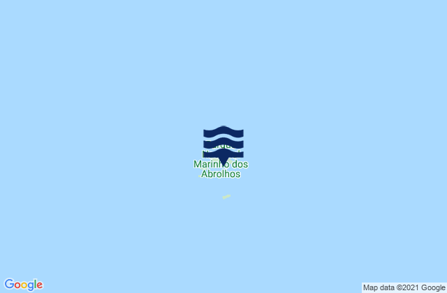 Mapa de mareas Abrolhos Anchorage, Brazil