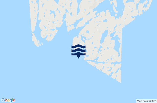 Mapa de mareas Acadia Cove, Canada