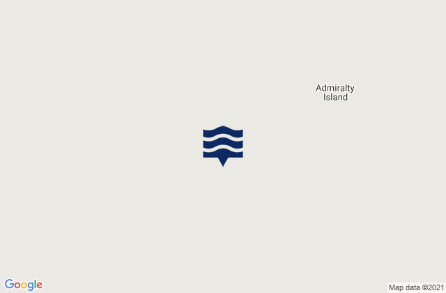 Mapa de mareas Admiralty Island, Canada