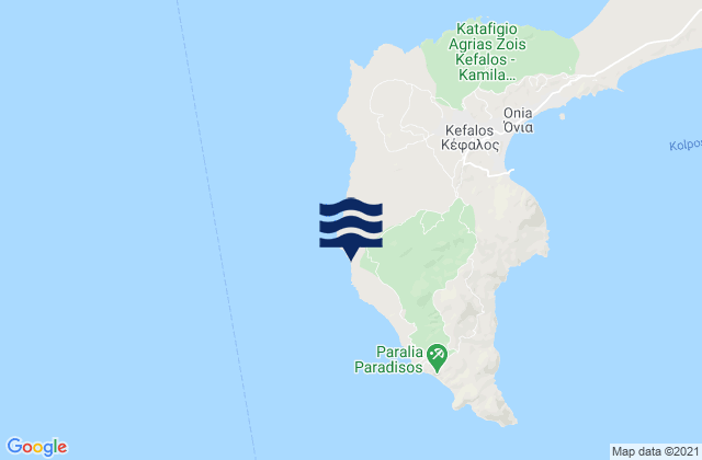 Mapa de mareas Agios Theologos (Kos), Turkey