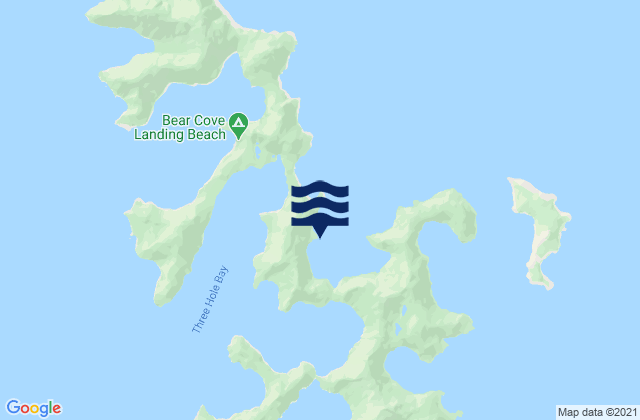 Mapa de mareas Agnes Cove Aialik Peninsula, United States