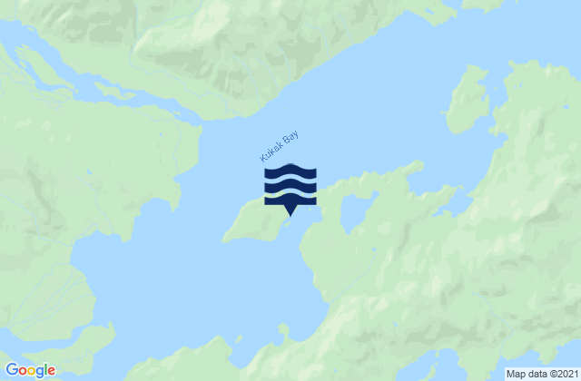Mapa de mareas Aguchik Island Kukak Bay, United States