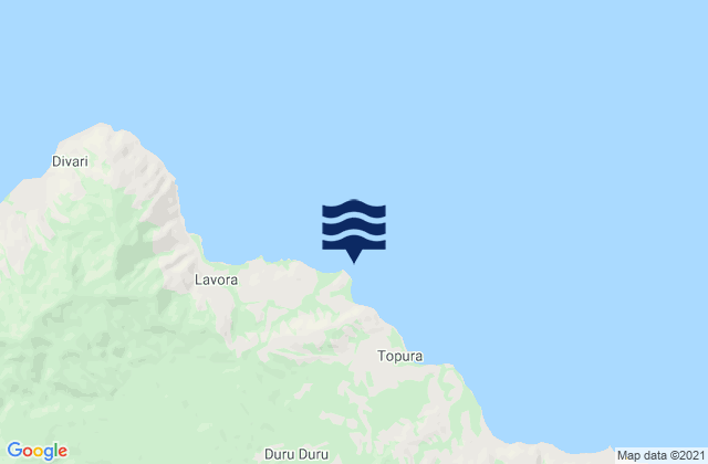 Mapa de mareas Aigura Point, Papua New Guinea