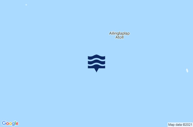 Mapa de mareas Ailinglaplap Atoll, Marshall Islands