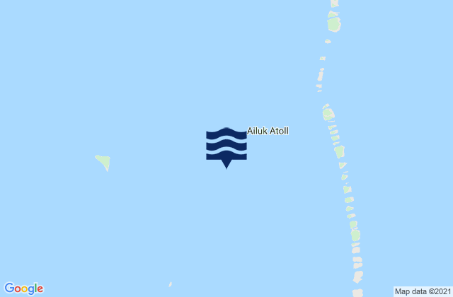 Mapa de mareas Ailuk Atoll, Marshall Islands