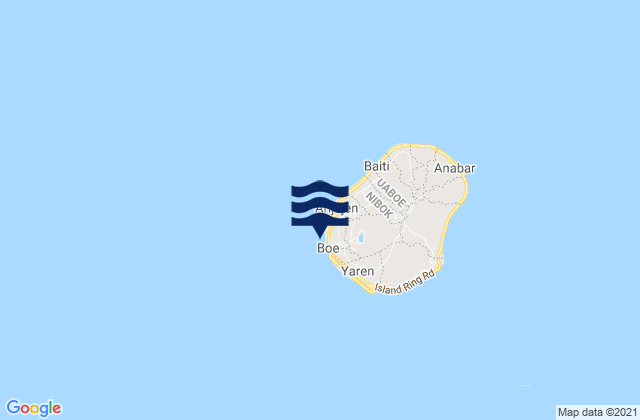 Mapa de mareas Aiwo District, Nauru
