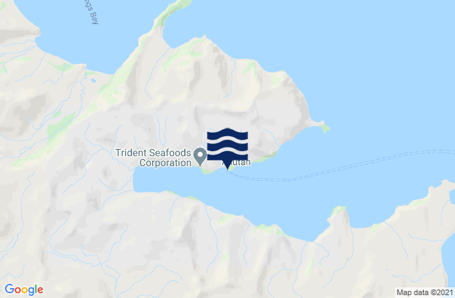 Mapa de mareas Akutan, United States