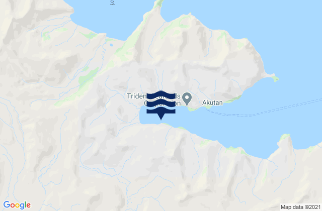 Mapa de mareas Akutan Harbor (Akutan Island), United States