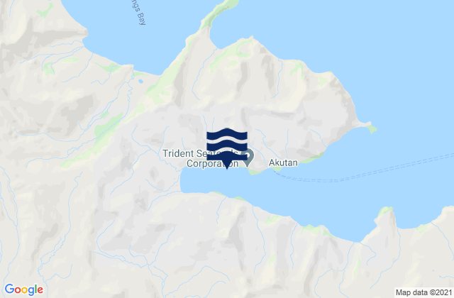 Mapa de mareas Akutan Harbor, United States
