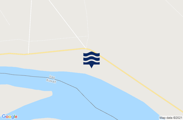 Mapa de mareas Al-Faw District, Iraq