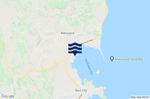Mapa de mareas Alangilanan, Philippines