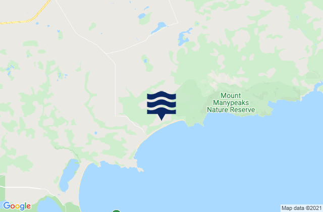 Mapa de mareas Albany, Australia