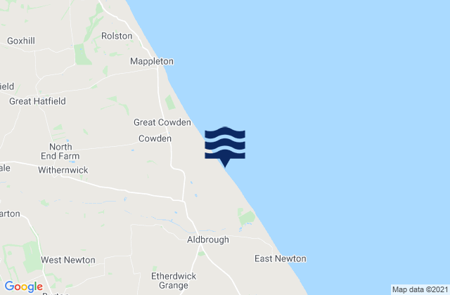 Mapa de mareas Aldbrough, United Kingdom