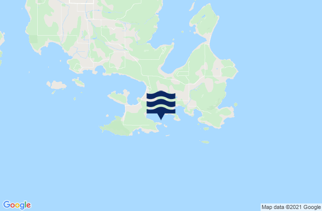 Mapa de mareas Aleck Bay Lopez Island, United States