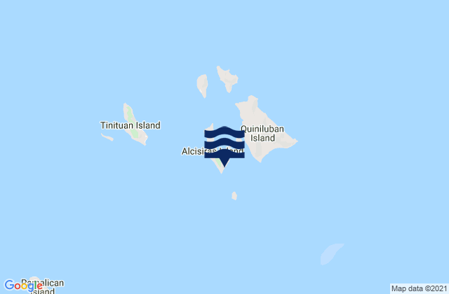 Mapa de mareas Algeciras, Philippines