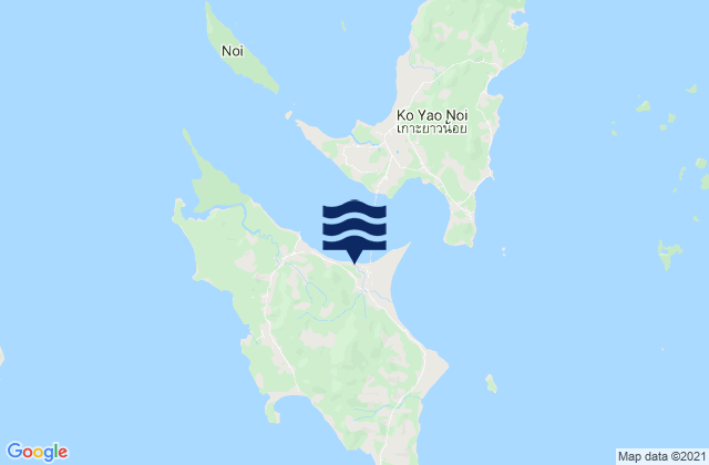 Mapa de mareas Amphoe Ko Yao, Thailand