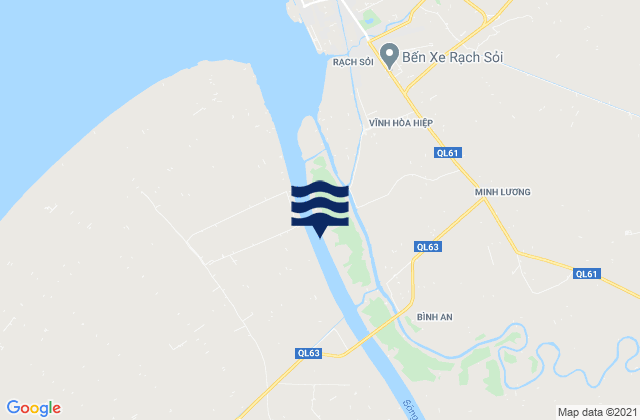 Mapa de mareas An Biên, Vietnam