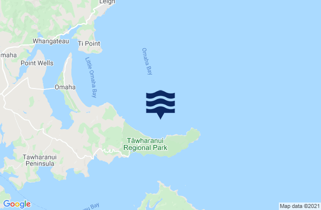 Mapa de mareas Anchor Bay, New Zealand