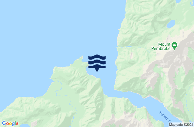 Mapa de mareas Anita Bay, New Zealand