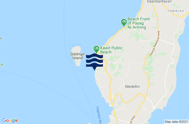 Mapa de mareas Antipolo, Philippines