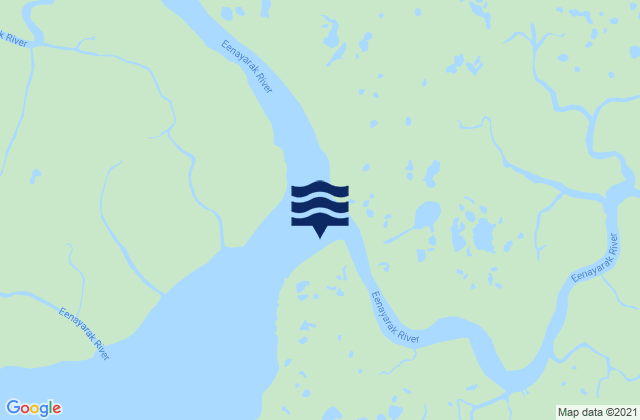 Mapa de mareas Apokak Creek entrance, United States