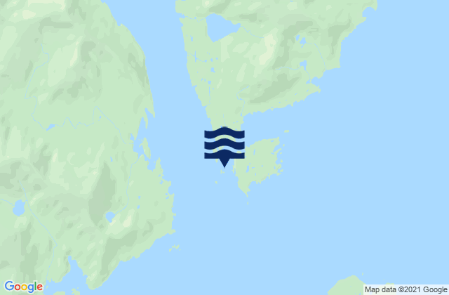 Mapa de mareas Applegate Island, United States