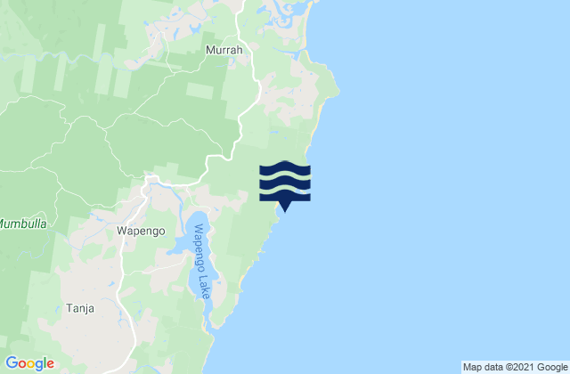 Mapa de mareas Aragunnu Beach, Australia
