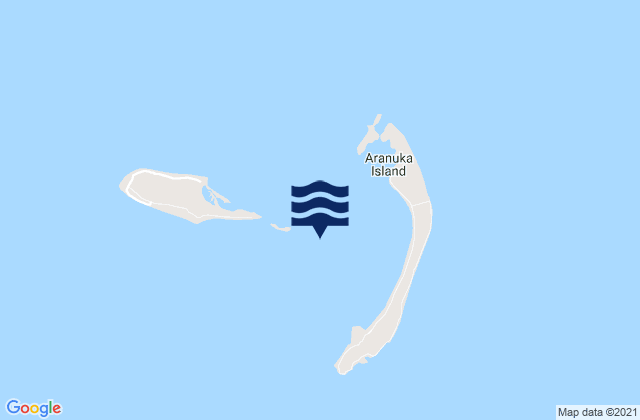 Mapa de mareas Aranuka, Kiribati