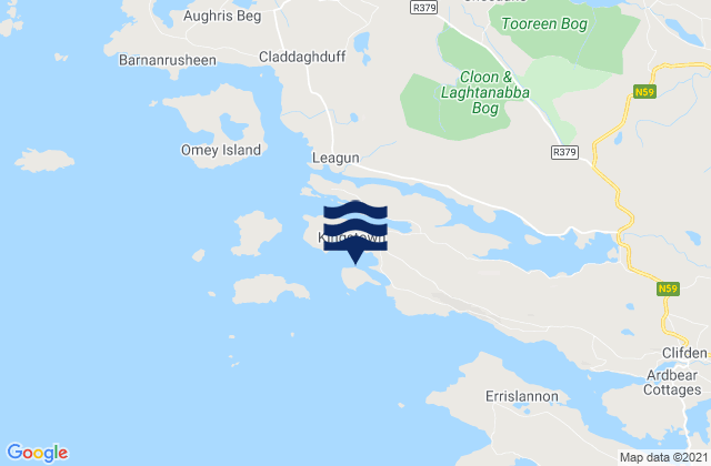 Mapa de mareas Ardmore, Ireland