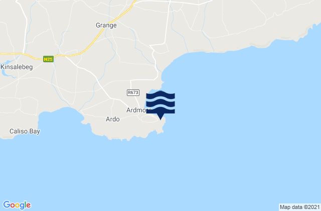 Mapa de mareas Ardmore Head, Ireland
