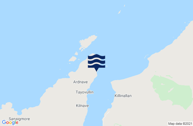 Mapa de mareas Ardnave Point, United Kingdom