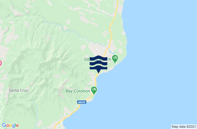 Mapa de mareas Astorga, Philippines