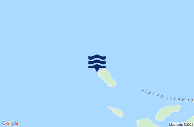 Mapa de mareas Asu, Indonesia
