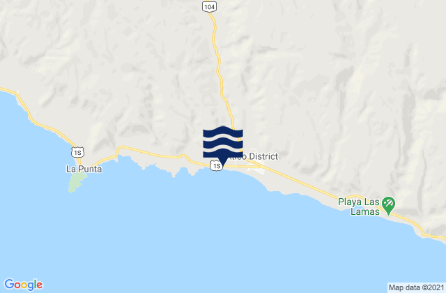Mapa de mareas Atico, Peru