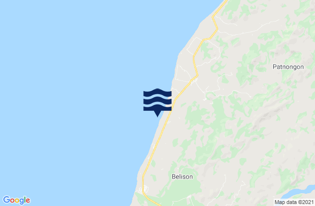 Mapa de mareas Aurelliana, Philippines