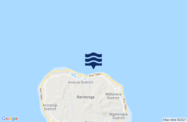 Mapa de mareas Avarua, French Polynesia