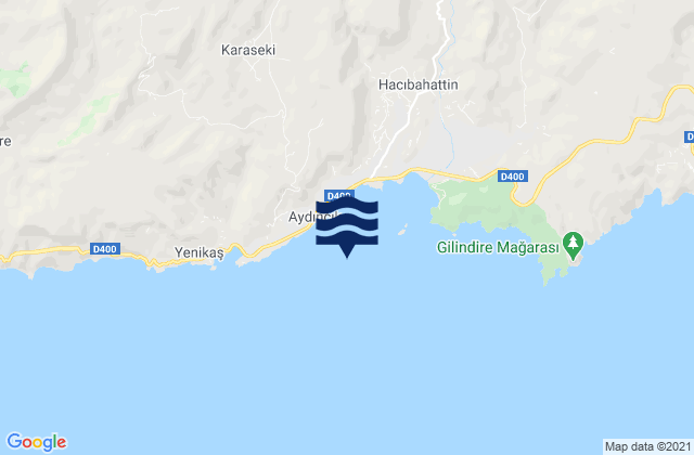Mapa de mareas Aydıncık, Turkey