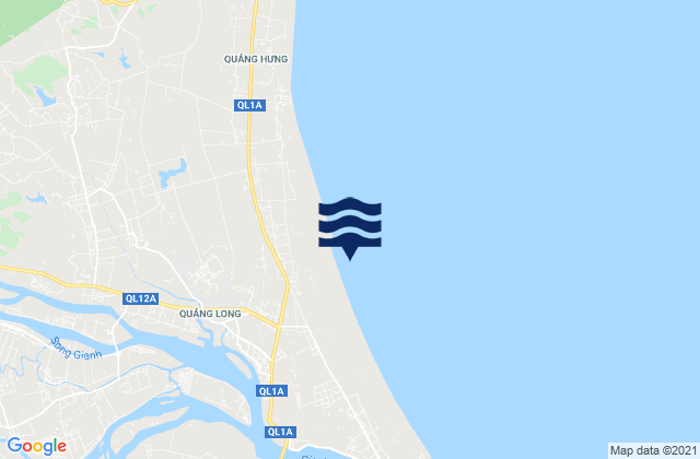 Mapa de mareas Ba Đồn, Vietnam