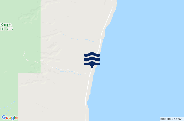 Mapa de mareas Badjirrajirra, Australia