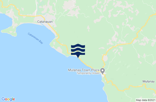 Mapa de mareas Bagupaye, Philippines
