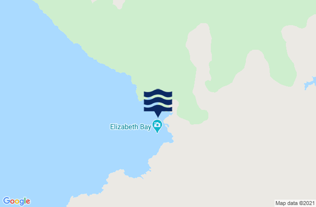 Mapa de mareas Bahia Isabela Isla Isabela, Ecuador