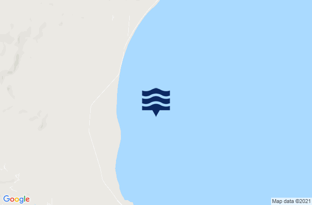 Mapa de mareas Bahía Solano, Argentina