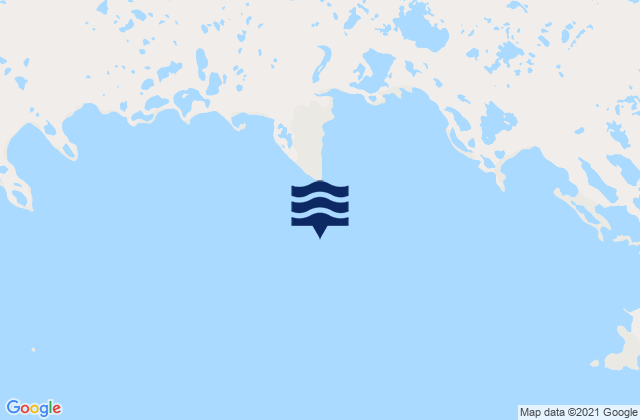 Mapa de mareas Baird Bay, Canada