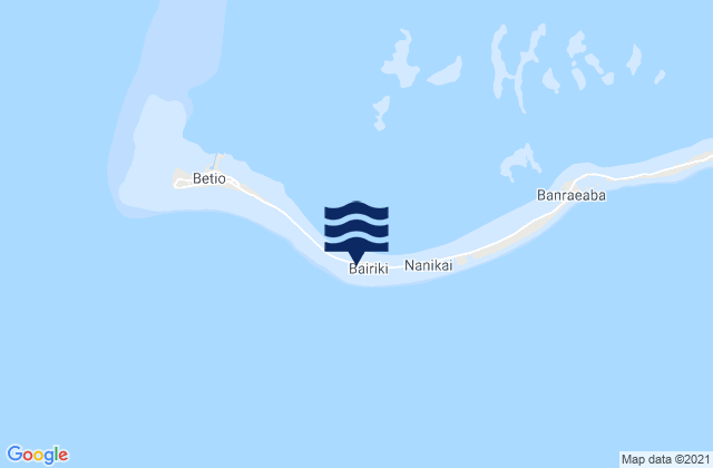 Mapa de mareas Bairiki Village, Kiribati