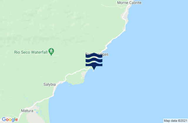 Mapa de mareas Balandra, Trinidad and Tobago