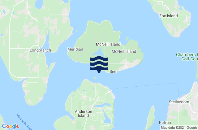 Mapa de mareas Balch Passage NE of Eagle Island, United States